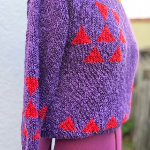 Vintage Knit Sweater, Linen, Cotton Liz Claiborne - Picture 4 of 9